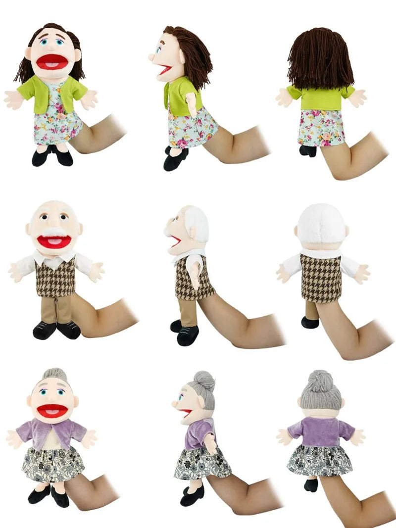 Soft Plush Full-Body Hand Puppet for Interactive Play