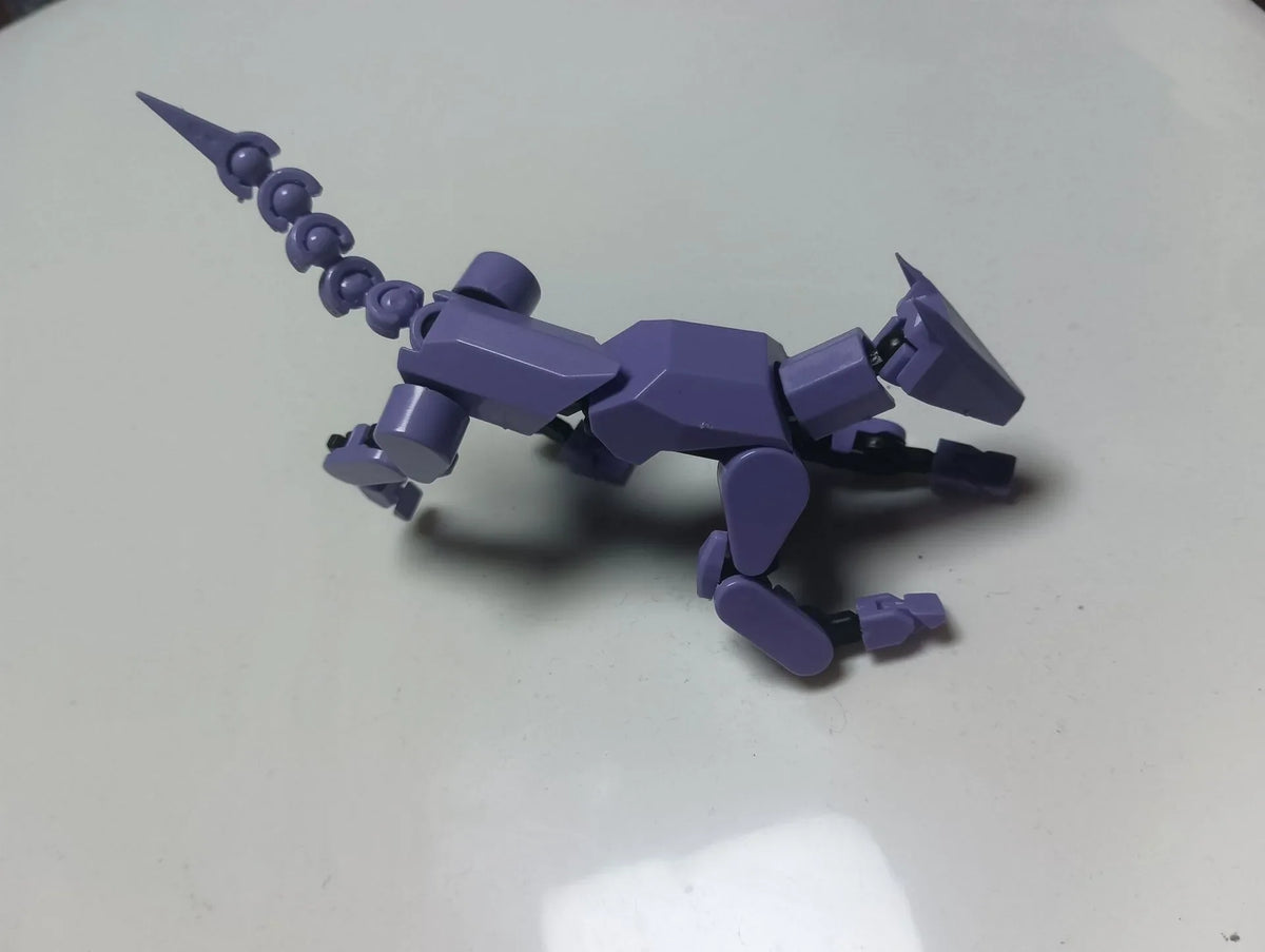 Poseable 3D Printed Robot Action Figure – Multi-Jointed Model for Creative Play