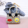 Crystal Rhinestone Handbag Keychain