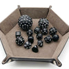 15-Piece Polyhedral Acrylic Dice Set for RPGs & Tabletop Games