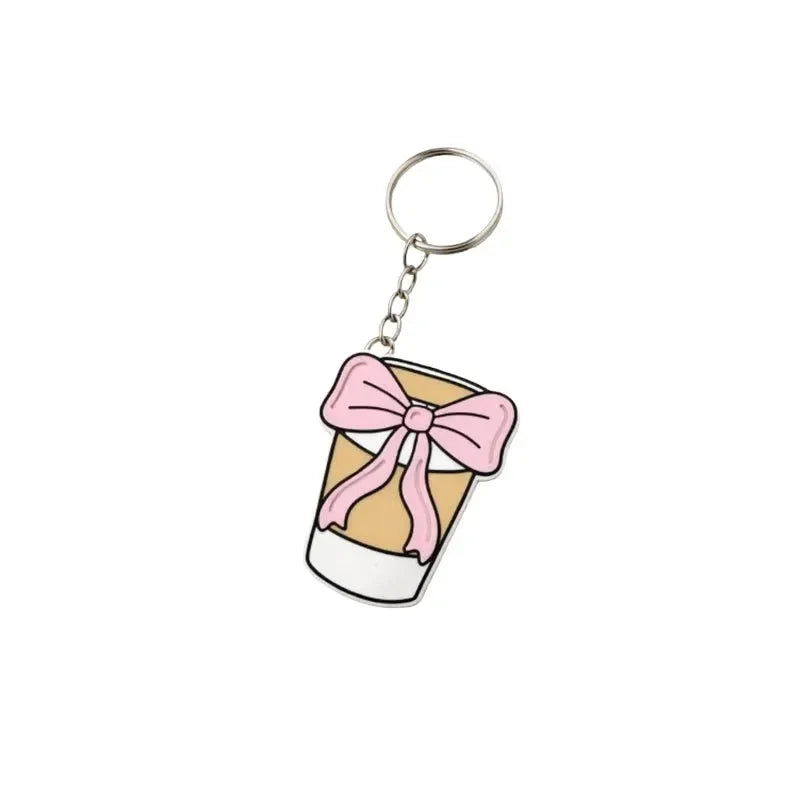 Elegant Bow Keychain Bottle Opener
