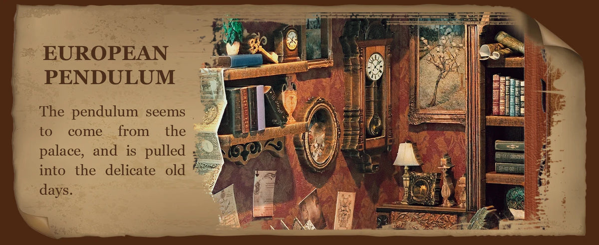 DIY Book Nook Shelf Insert Kit - Time Book House with Lights
