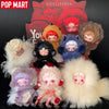 A collection of Skullpanda You Found Me! series collectible figures featuring various characters and accessories.