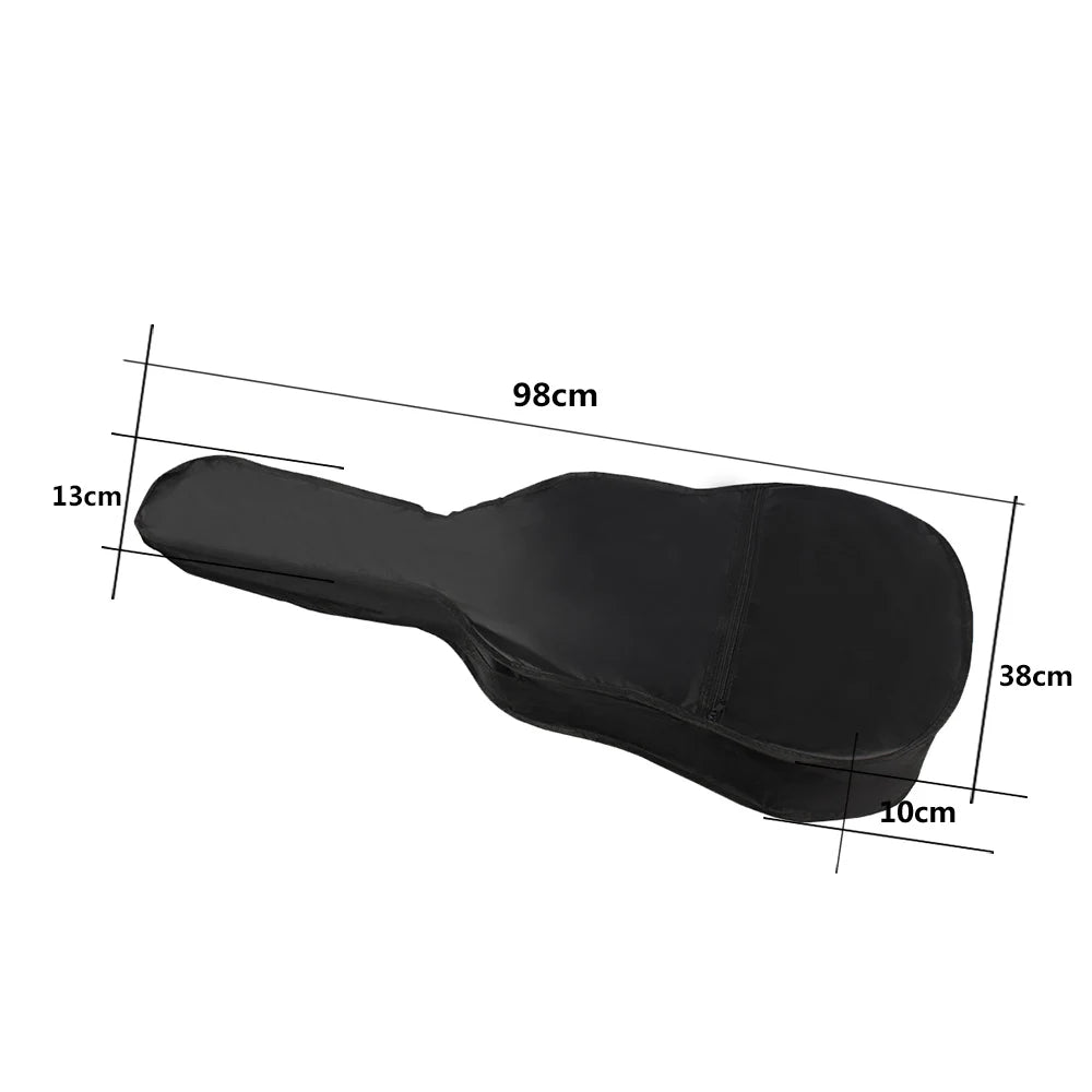 Classic Acoustic Guitar Soft Case with Shoulder Strap