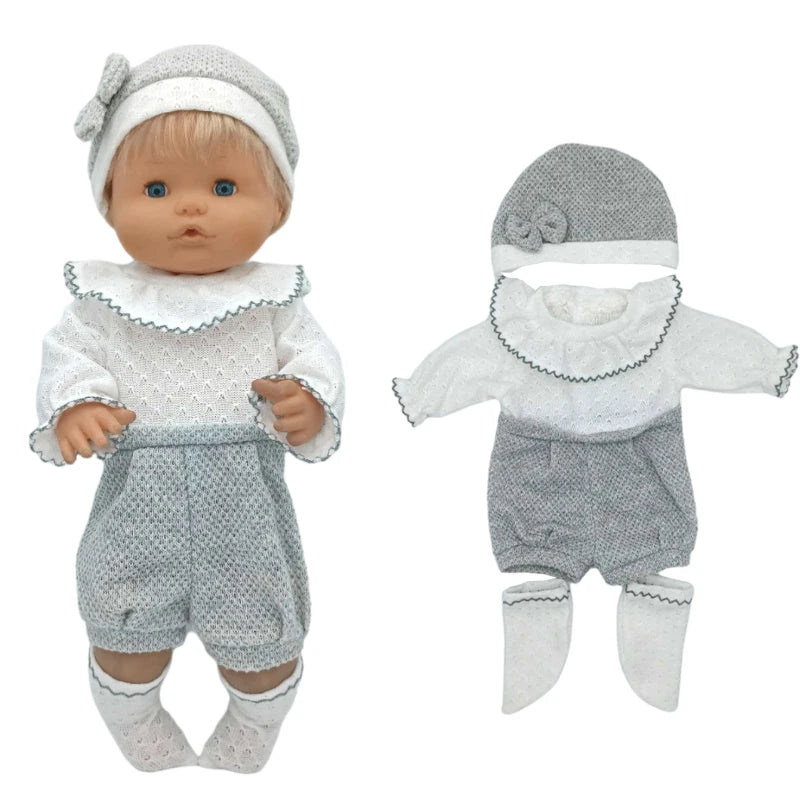Adorable Romper Outfit Set for 16-Inch Dolls