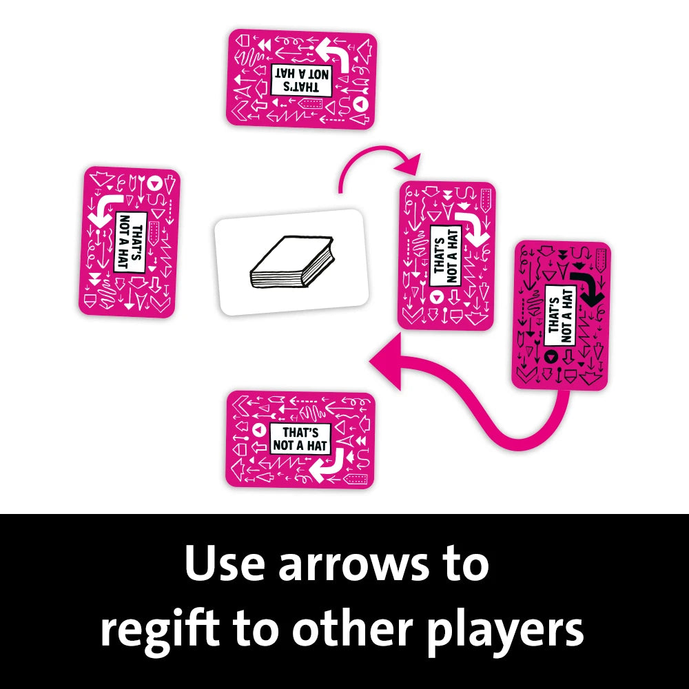 That's Not a Hat Party Card Game Set with Expansion