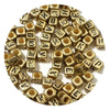 Acrylic Alphabet Beads for Jewelry Making - Mixed Letter Cubes