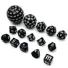 15-Piece Polyhedral Acrylic Dice Set for RPGs & Tabletop Games