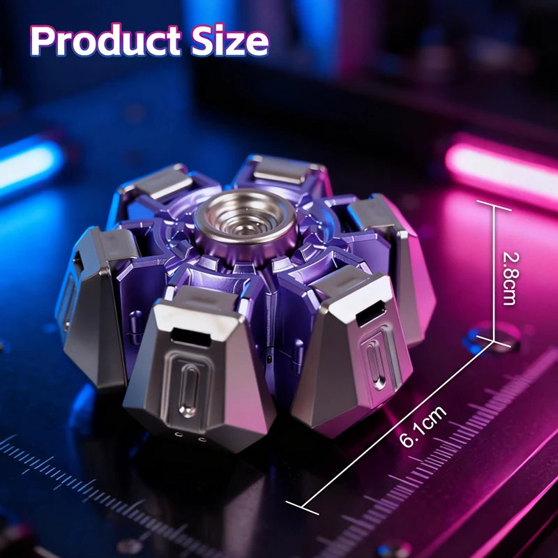 Compact Hand Spinner Fidget Toy for Stress Relief