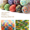 Multicolor Gradient Dyed Acrylic Yarn for Knitting & Crochet