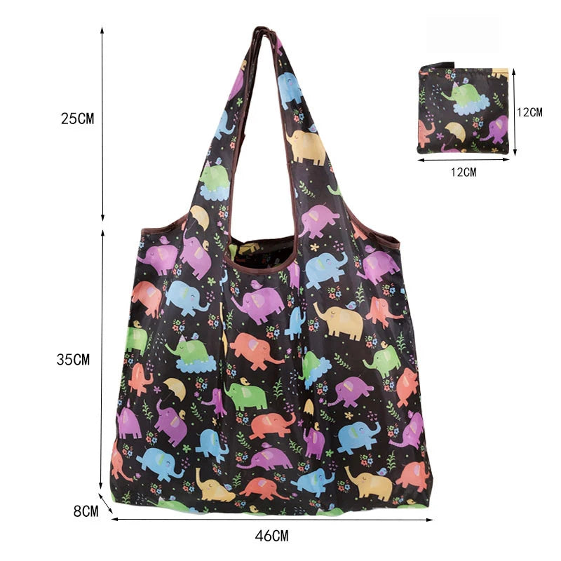 Foldable Heavy-Duty Reusable Shopping Tote