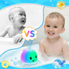 Interactive Whale Bath Toy with Lights and Water Spray