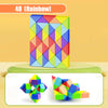 Rainbow Twist Puzzle Snake – Creative Fidget Toy for Kids & Adults
