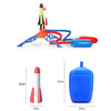 Glowing Stomp Rocket Launcher for Kids – Outdoor Step-to-Launch Toy with Soft Foam Tip