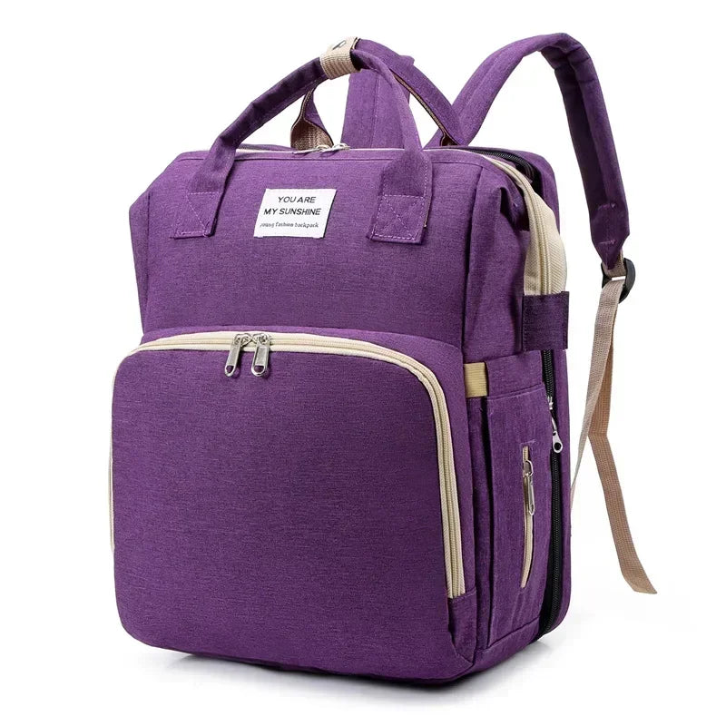 Large Capacity Diaper Bag Backpack with Changing Mat