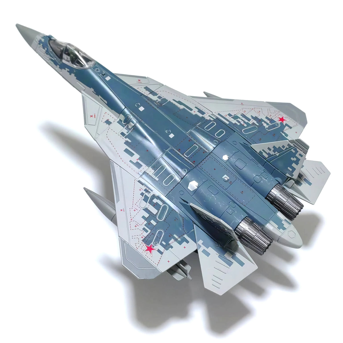 1:72 Scale SU-57S Stealth Fighter Aircraft Model Kit