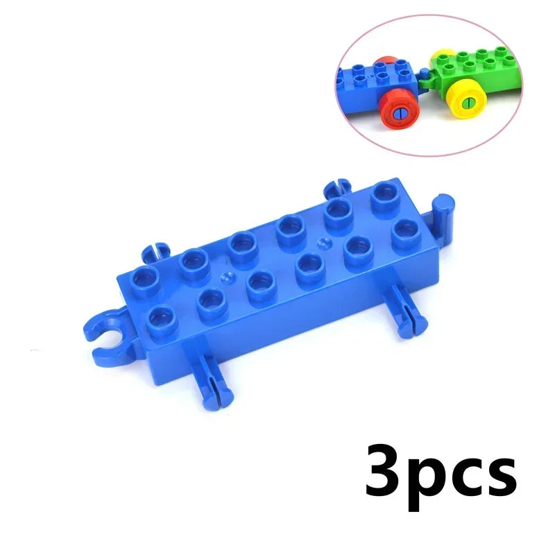 Large Building Blocks Traffic Series Vehicles Set