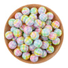 Pink Silicone Round Beads for DIY Jewelry Making