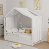 Soft Muslin Bunk Bed Canopy for Kids' Bedroom Decor