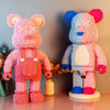 Cartoon Bear Building Block Set with LED Light