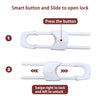 Adjustable U-Shaped Cabinet Locks for Child Safety
