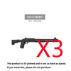 3D printed XM1014 rifle model with accessories