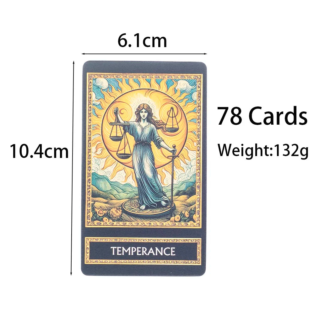 Van Gogh Tarot Card Deck – 78 Illustrated Cards for Divination & Reflection