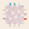 Baby Sensory Tag Comfort Blanket with Soft Cotton