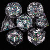 Liquid Core Dice Set for Dungeons & Dragons | Sharp Edge Resin RPG Dice