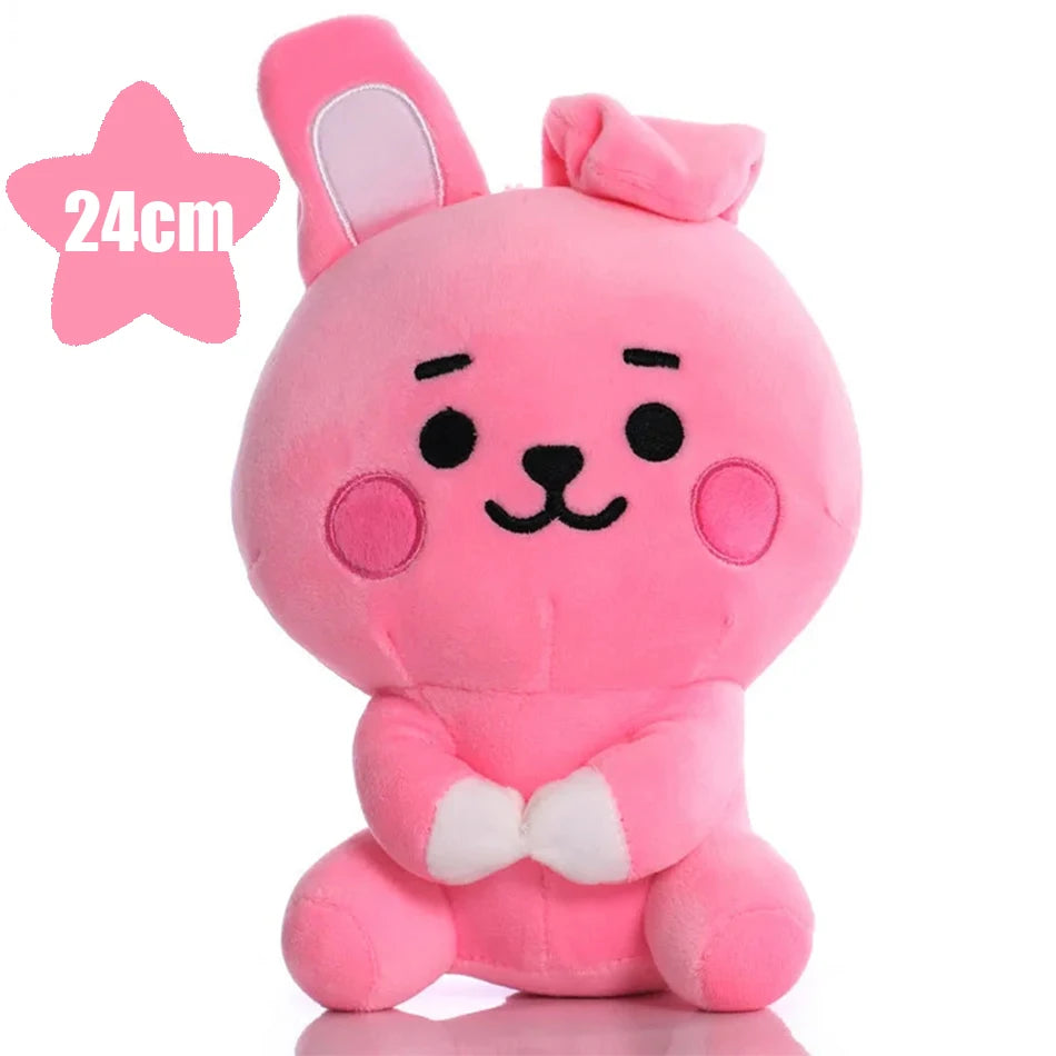 Kawaii Plush Keychain Buddy – Soft Mini Stuffed Animal Charm