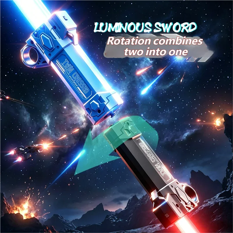 Glowing LED Sword Toy for Kids and Adults