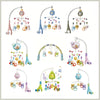 Baby Crib Mobile with Lullabies, Projector & Remote