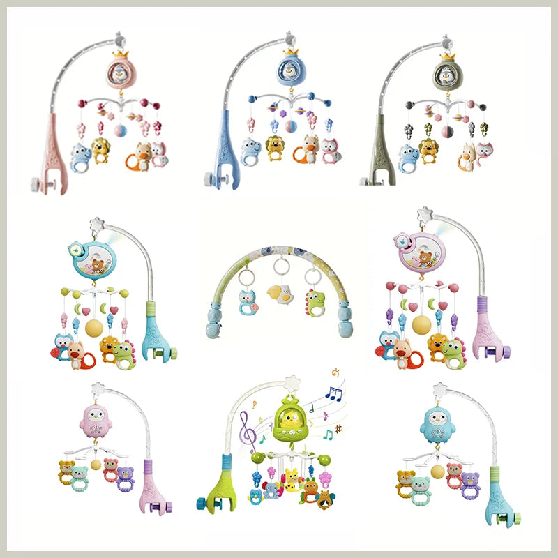 Baby Crib Mobile with Lullabies, Projector & Remote