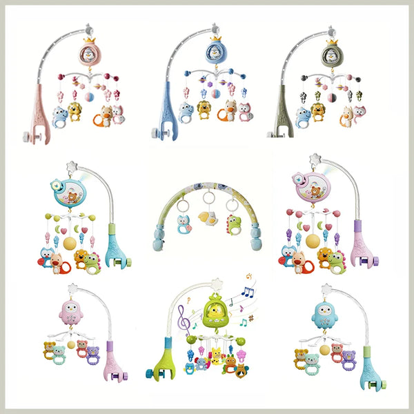 Baby Crib Mobile with Lullabies, Projector & Remote