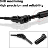 Heavy-Duty Steel Driveshaft Set for 1/10 RC Trucks