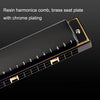 24-Hole Tremolo Harmonica in C with Carrying Case