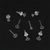 Invisible Plastic Earrings for DIY Jewelry Making