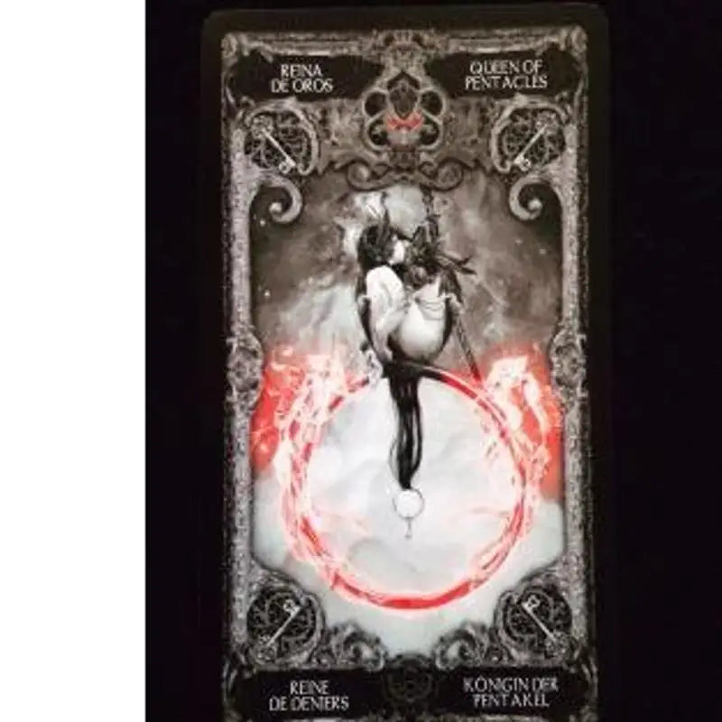 XIII Dark Tarot Card Deck – Mystical English Divination Cards
