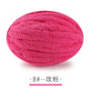 Chunky Chenille Yarn for Knitting and Crochet