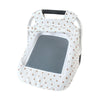 2-in-1 Baby Car Seat Cover with Sun Shade and Mosquito Net