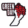 Green Rock Band Pin – Metal Lapel Brooch for Music Lovers