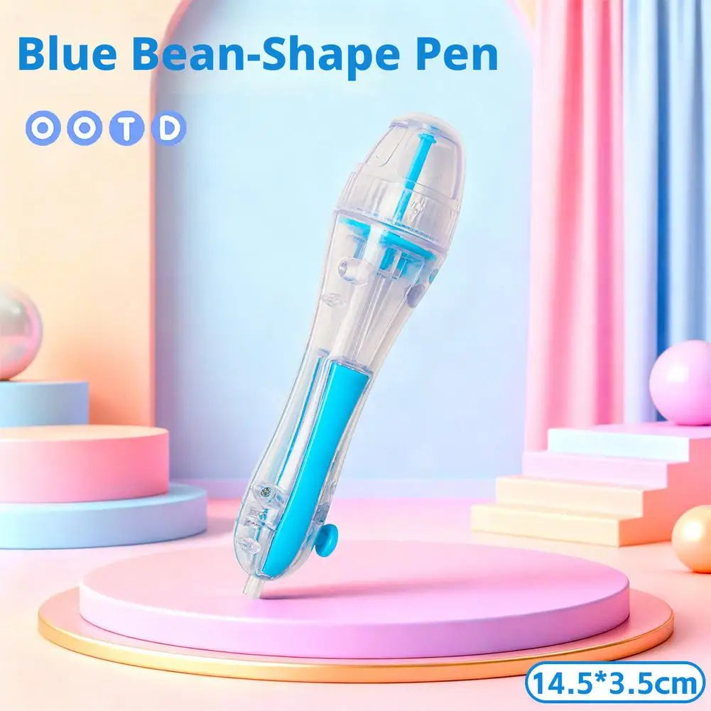 Pixel Bead Pen with Ergonomic Grip for DIY Crafts