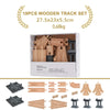 Wooden Train Track Expansion Set – Compatible with All Major Brands