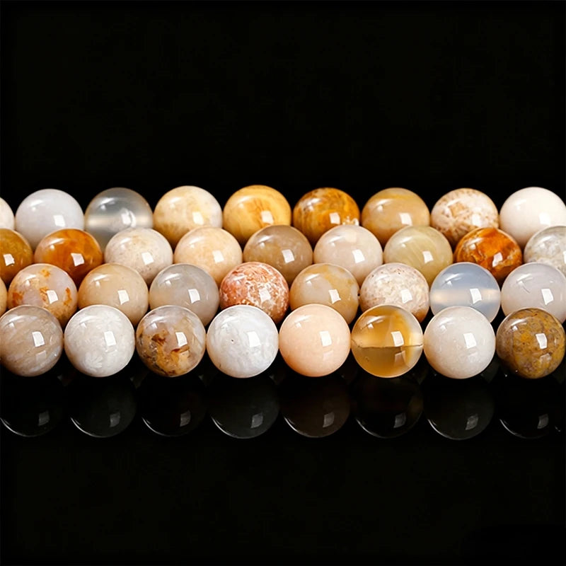 Natural Jade Round Beads for Jewelry Making