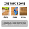 Natural Beeswax Wood Furniture Polish Spray