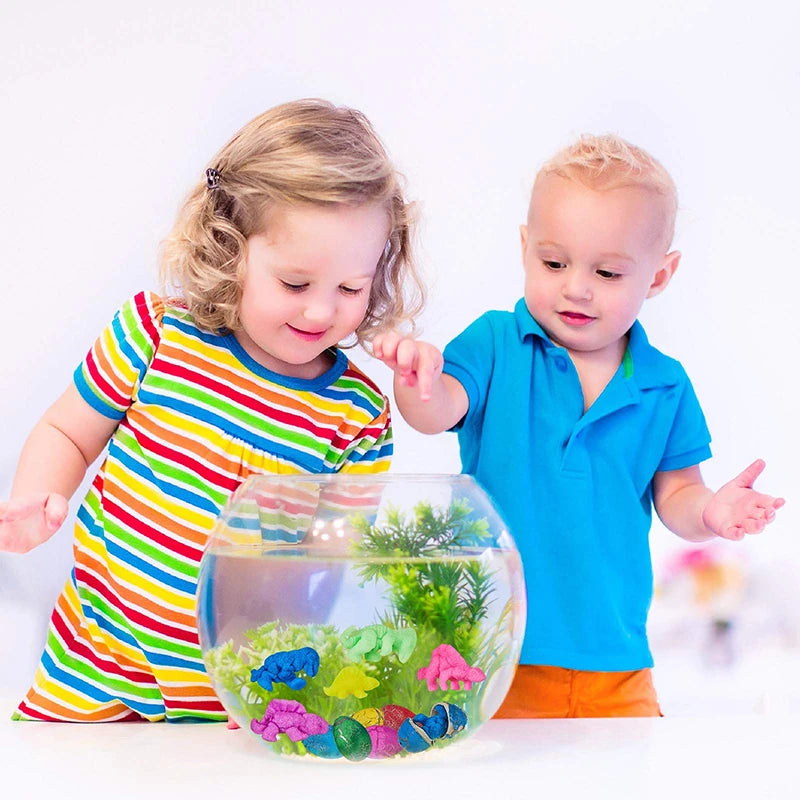 Mini Hatching Dinosaur Egg Toy Set
