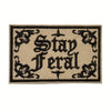 Stay Feral Embroidered Iron-On Patch
