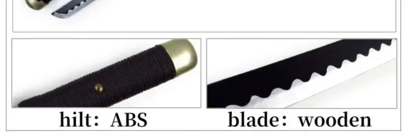 Roronoa Zoro Katana Cosplay Sword – 41-Inch Anime Replica