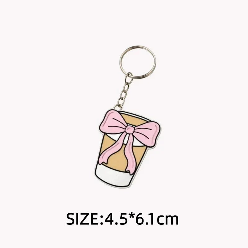 Elegant Bow Keychain Bottle Opener