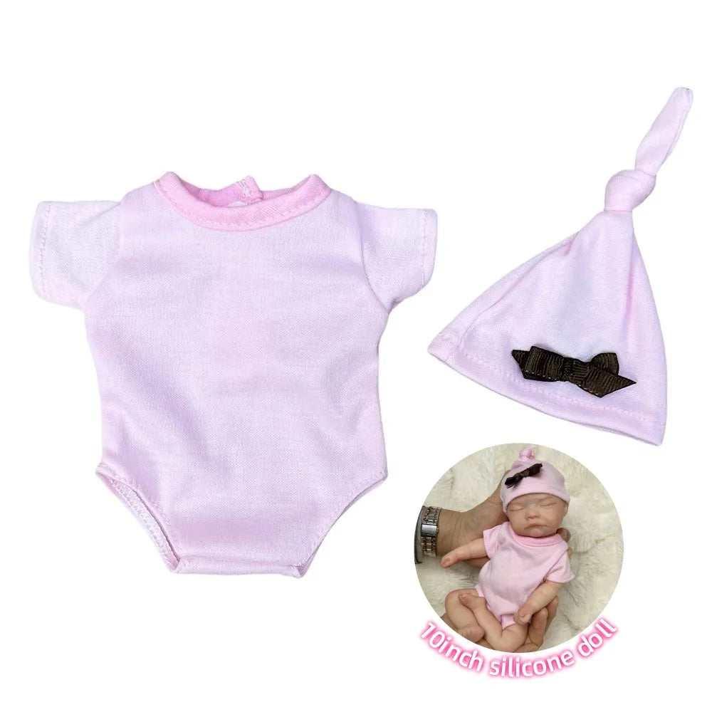 6-Piece Fashion Outfit Set for 10-Inch Reborn Dolls